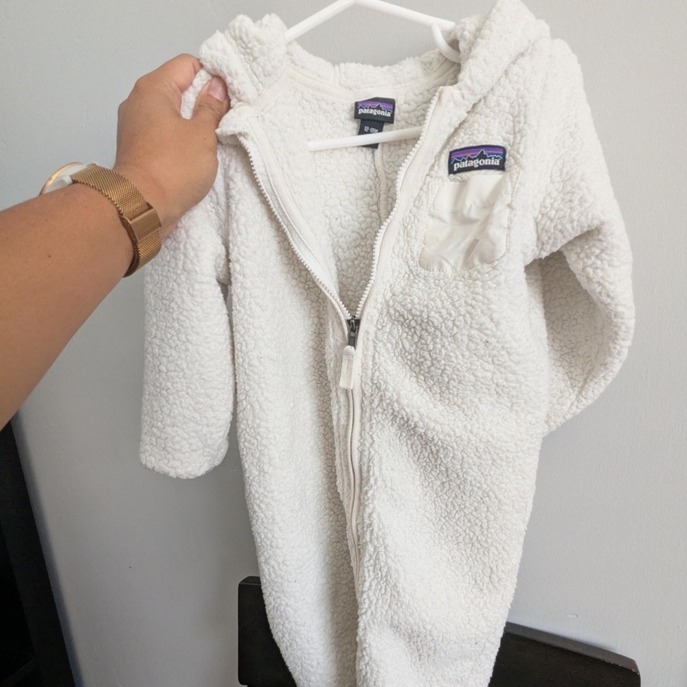 Patagonia Fleece Onesie With Hood